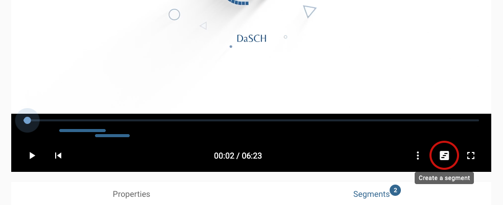 Create a video segment.